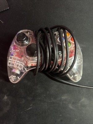 Afterglow Wired Controller for Xbox 360 PL-3702 - Clear Transparent Tested Works