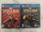 PlayStation 4 - Spiderman PS4 & Spider-Man: Miles Morales - Lot Of 2 Games
