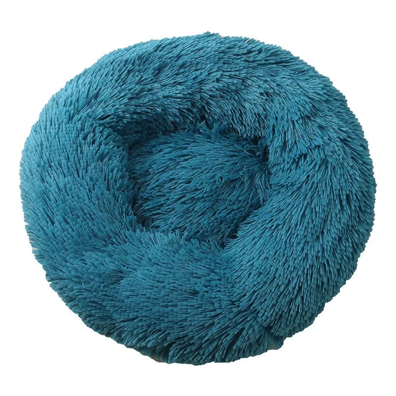 Round Plush Pet Bed Washable Soft Cushion Mat for Dogs and Cats - Teal
Opens in a new window or tab