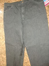 NWT MEN SFO SAN FRANCISCO OVERALL BLACK JEANS W44 L38 MADE IN AMERICA