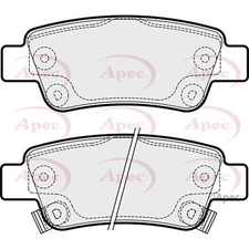 Apec Brake Pads PAD1583 Fits Honda - Built to OE Specifications & Quality