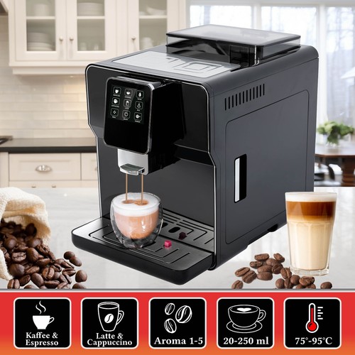 Acopino Kaffeevollautomat New Roma One Touch, Cappuccino & Latte auf Knopfdruck - Bild 2 von 6