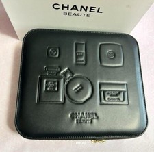 CHANEL novelty pouch BEAUTE Pouch Limited box black make up