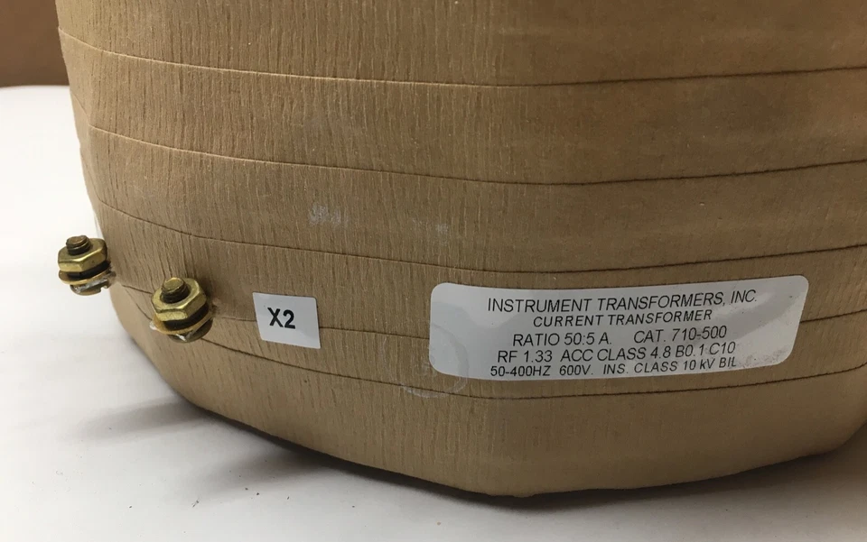 GE ITI - Bushing Current Transformer - Ratio 50:5A - 600v 10kV - Taped & Varnish - Image 3 of 4