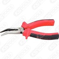 KS Tools Ergotorque Flachrundzange, Gebogen, 210MM 115.1019