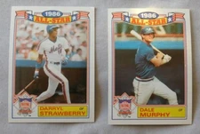1987 Topps 1986 All-Star Game Commemorative Set (Glossy All-Stars) Card Pick one