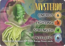 Marvel OVERPOWER MYSTERIO 4-stat character - IQ