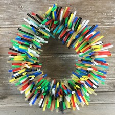 Macaw Cockatoo Silly Sid Straw Wreath Large Bird Toy - Shredding Toy