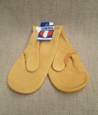 Vintage NOS Admiral Size L 10-10.5 Top Grain Cowsides Leather Work Gloves/Mitts