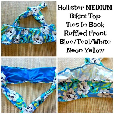 hollister neon bikini