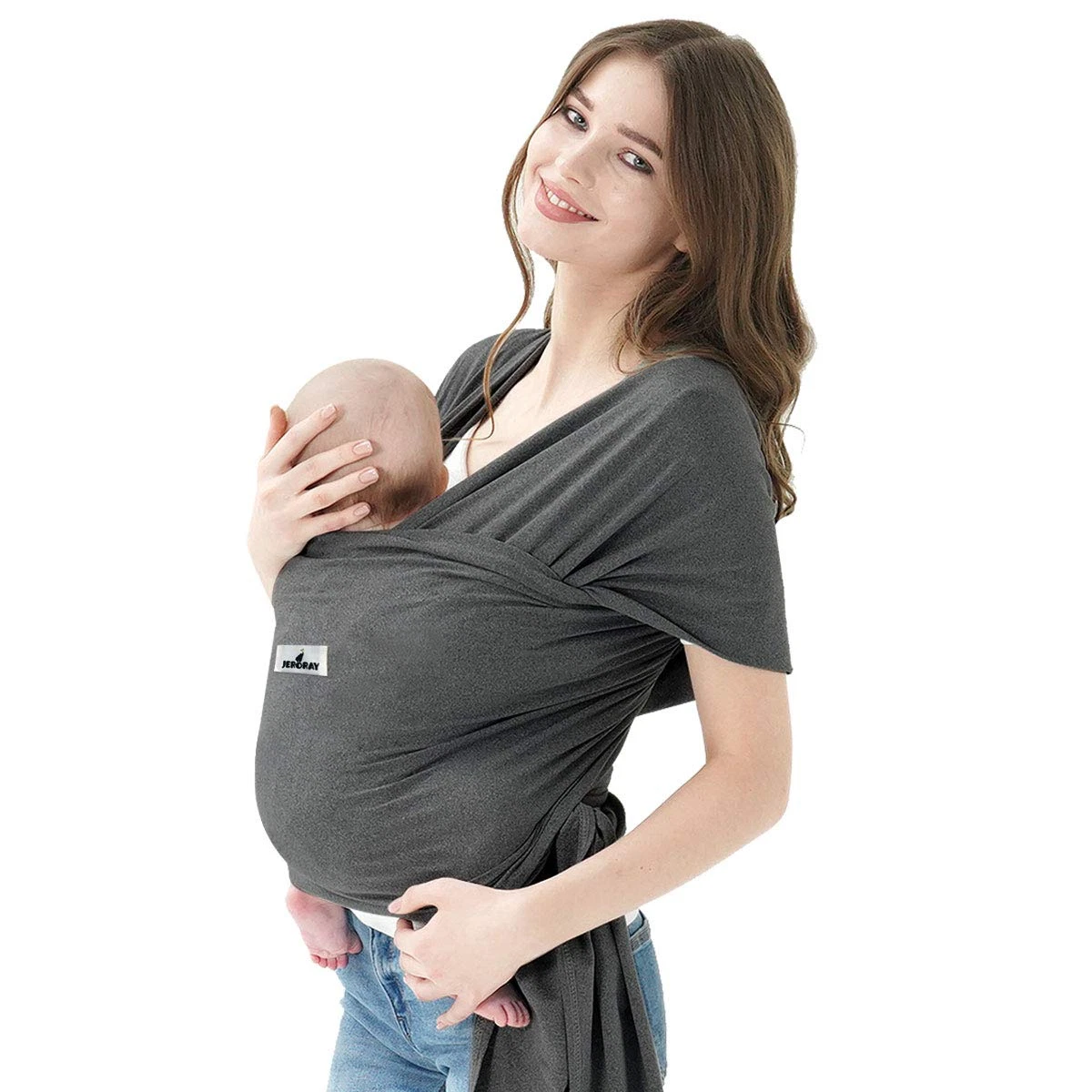 Baby Wrap Carrier Hands Free Infant Carrier,Lightweight,Breathable,Softness,Hea