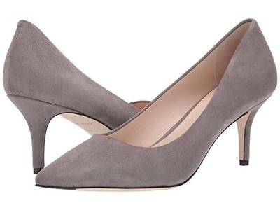 mauve suede heels