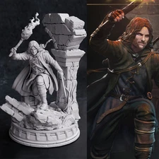 1/24 Aragoth Lord of the Rings Unpainted Uassembled Model Garage Kits GK