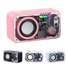 Portable Speaker Audio With LED Light Robot Style Wireless Speaker Light Show