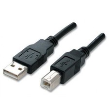 Manhattan Cavo USB 2.0 A maschio/B maschio bulk 0.25 m