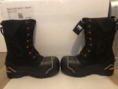 Helly Hansen DENALI PACK Black COMPOSITE TOE Insulated HHF209001 Boots- Sz:9 NEW