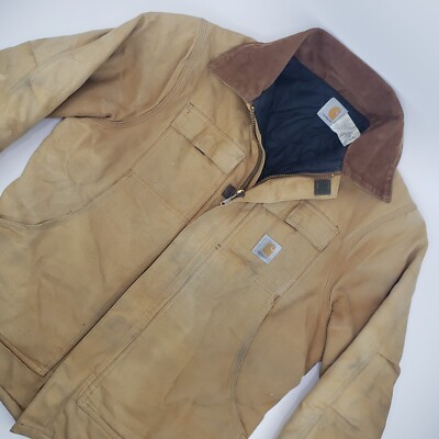 Vintage Carhartt CQ186 Arctic Lined Traditional Jacket Tan