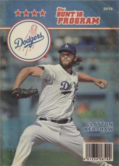 2016 Topps Bunt - Clayton Kershaw #P-17 - 1 of 1