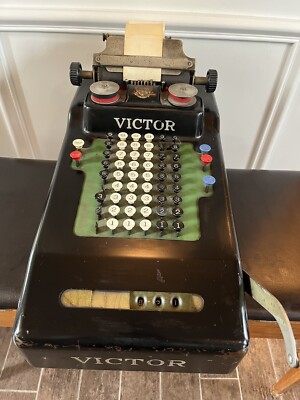 Vintage Original Victor Add Machine