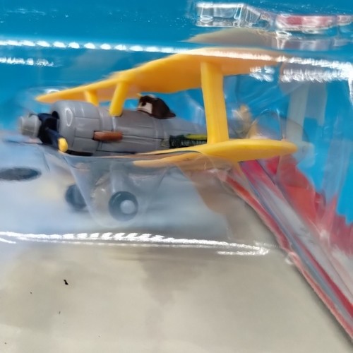 Disney Pixar Planes Leadbottom Biplane Die Cast Airplane 2013 Mattel New In Pack - Picture 7 of 16