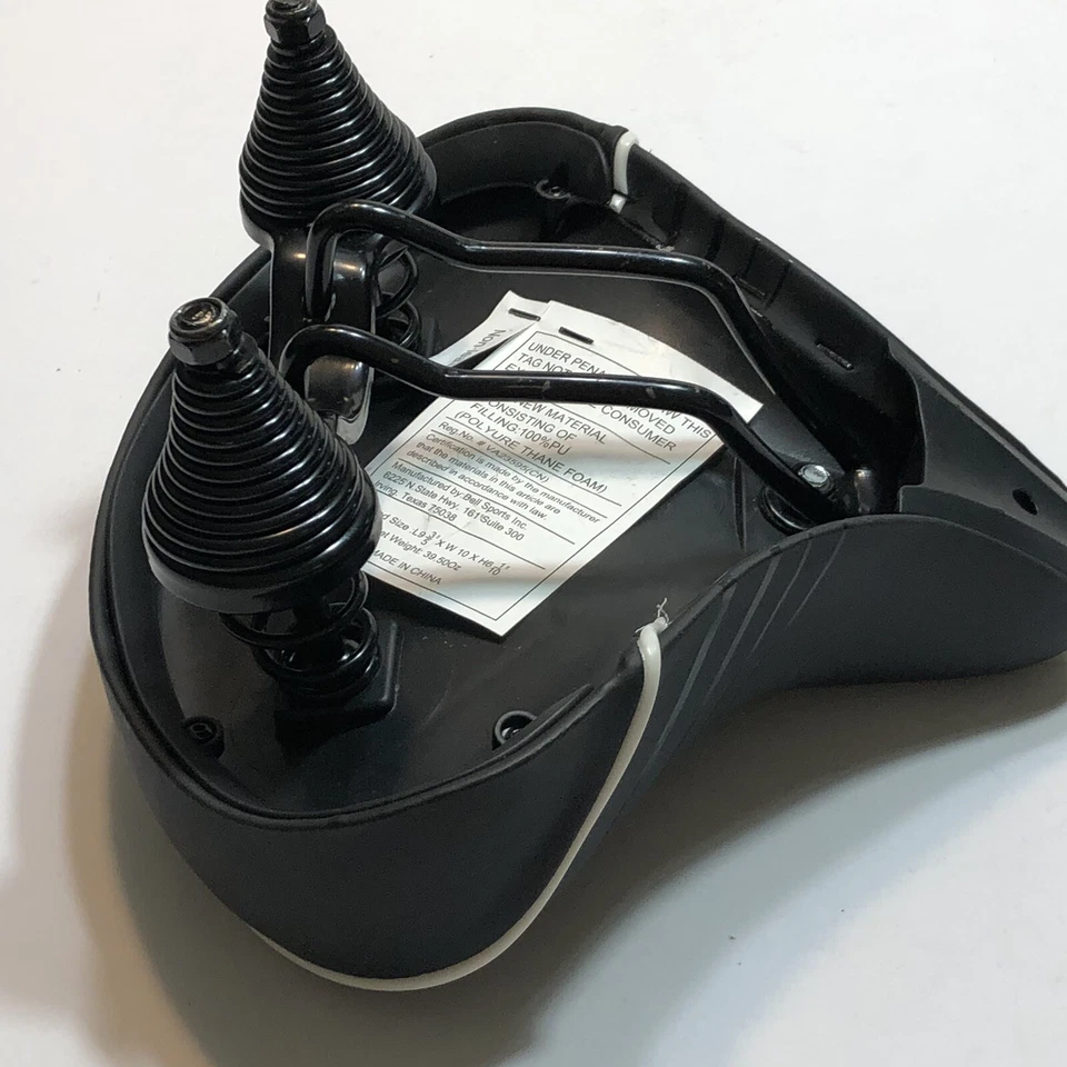 Asiento de bicicleta Bell Sports de espuma viscoelástica negro tamaño 9,3/5" L X 10" W X 6,1/10 H ¡BONITO! Foto 4 de 4