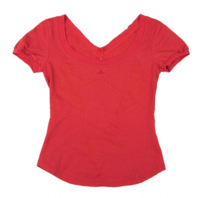 Vivienne Westwood Red Label Orb embroidery Star Woven T
