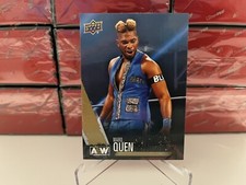 2021 AEW Upper Deck Marq Queen #24 Gold Parallel Insert Card