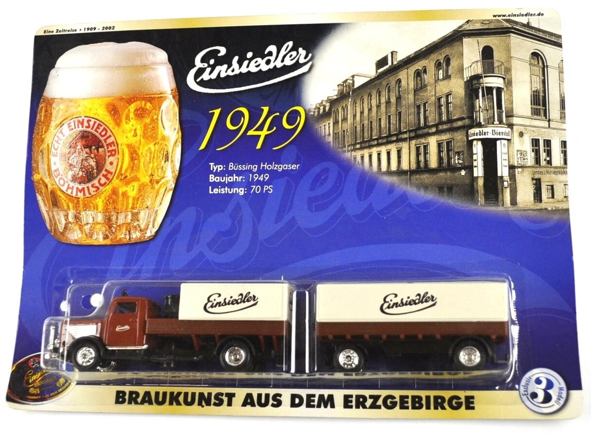 EINSIEDLER BRAUHAUS BEER HO 1/87 BMW M3 GTR 2001 VW KÄFER 1969 METAL BRAUKUNST