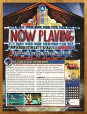 2003 Zelda Wind Waker Gamecube PERFECT SCORE Review Page Print Ad/Poster Art