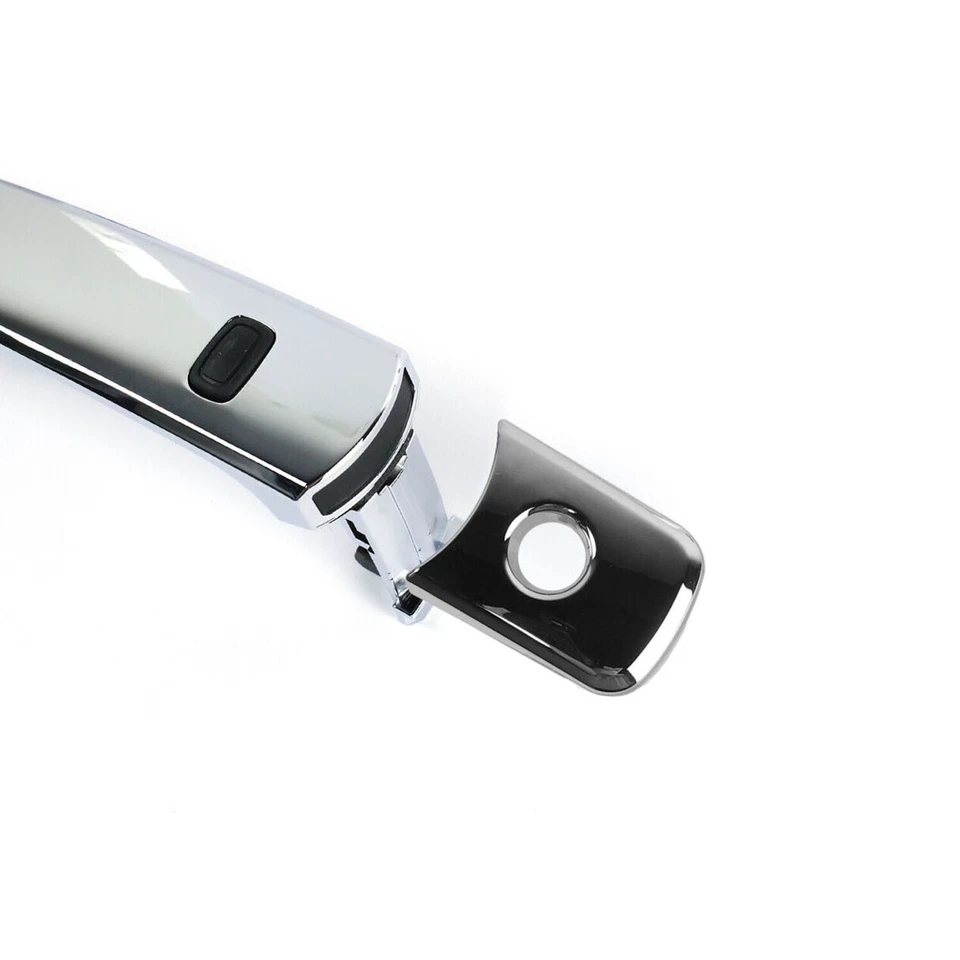 Manija de puerta delantera izquierda cromada para Nissan Rogue 2010-2013 entrada inteligente Foto 4 de 4