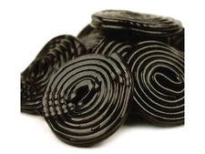 Black Licorice Wheels Candy Bulk Fresh Broadway Sweets by NY Spice Free Ship