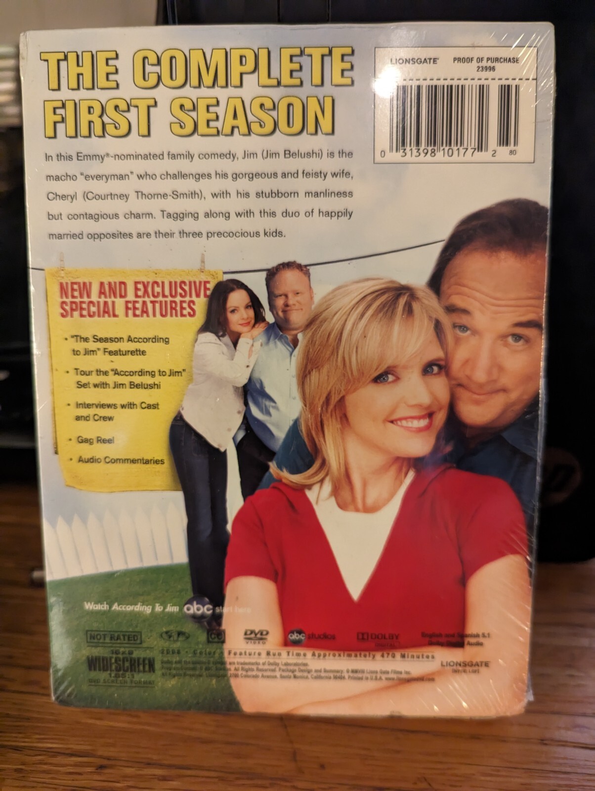 According+to+Jim+-+Season+1+%28DVD%2C+2008%2C+4-Disc+Set%2C+Canadian%29