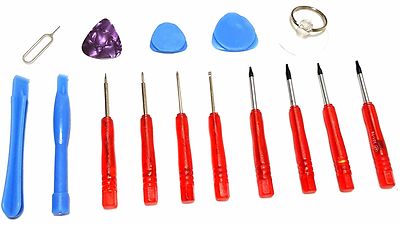 Pentalobe (0.8mm) Slotted Phillips (#000, #00) Torx (T3, T4, T5, T6) toolkit