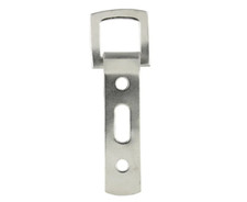 D RING HANGER WITH SLOT HEAVY DUTY 61mm NICKEL MIRROR PICTURE HOOK HANGING