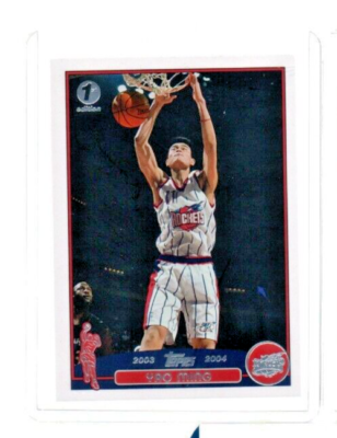 2003-04 Topps 1st Edition Yao Ming #11 HOF ROOKIE RC HOUSTON