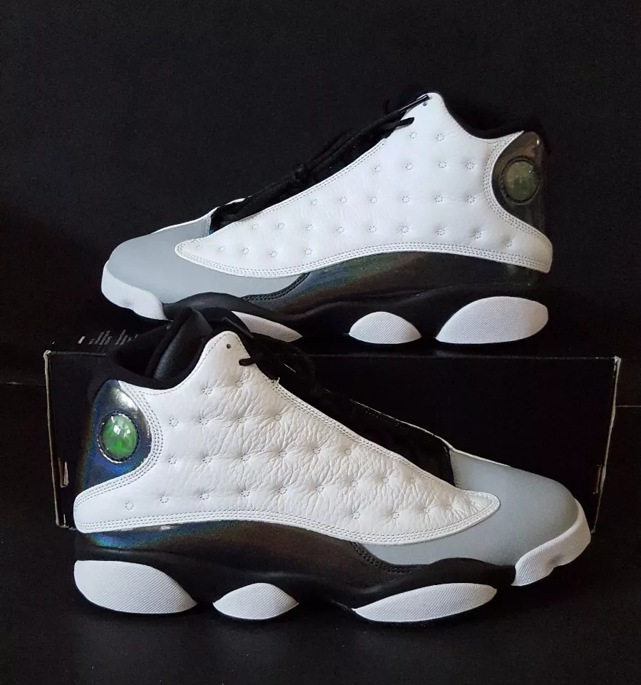 Air Jordan 13 Retro - White - Tropical Teal - Black - Wolf Grey 