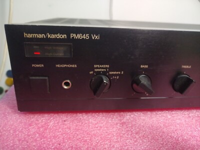 Harman Kardon PM645 Vxi Vintage Hi-Fi Stereo Integrated Amplifier