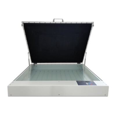 24.8'' x 32.6'' Tabletop Precise LED UV Exposure Unit 120W Vacuum Machine