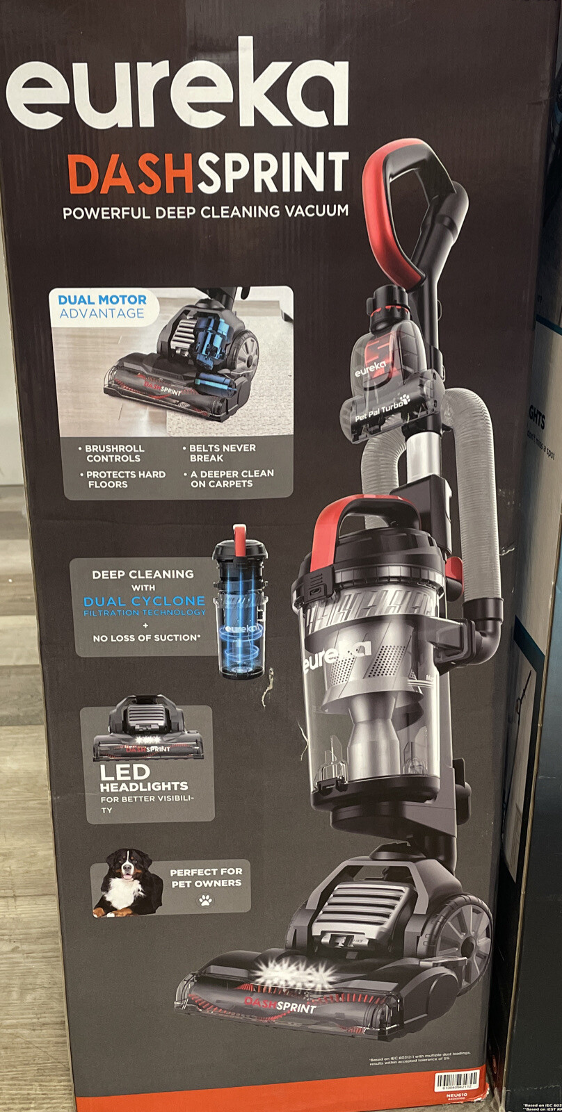 Eureka DashSprint Dual Motor Upright 