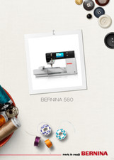 Bernina 580 Sewing Machine Manual Instructions User Guide 198 Pages COLOR COPY