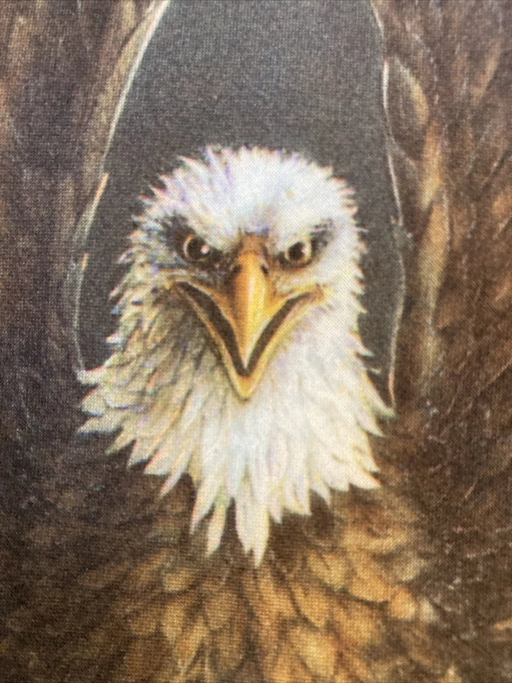 Corbata de cuello para hombre Ralph Marlin Harley Davidson motocicleta águila marrón de colección '94 Foto 4 de 4