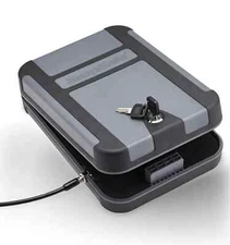 Snapsafe Treklite Lock Box w/ Key Lock-XL, TSA Lock Approved (Polycarbonate)