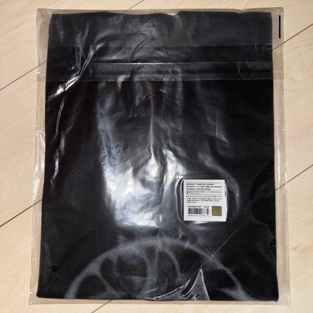 aespa Karina T-Shirt Photo Card Armageddon Korea Pop Up Store