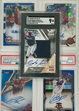 🔥2017 SGC10 Mint9 Ronald Acuna JR, Elite Edition RC Patch AUTO, RPA Braves!!!🔥