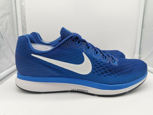 Nike Air Zoom Pegasus 34 Azul UK 7.5 Gimnasio Azul Vela Nebula 880555-410 |  eBay