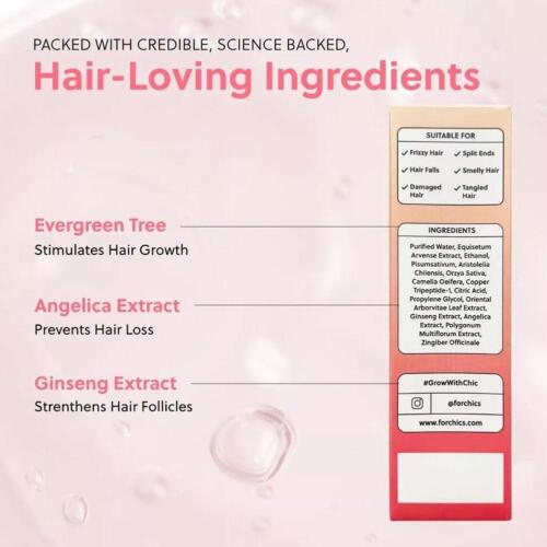 ForHair by - Non-Greasy Hair Growth Oil Spray - Fördert dickeres Naturhaar / - Bild 8 von 9
