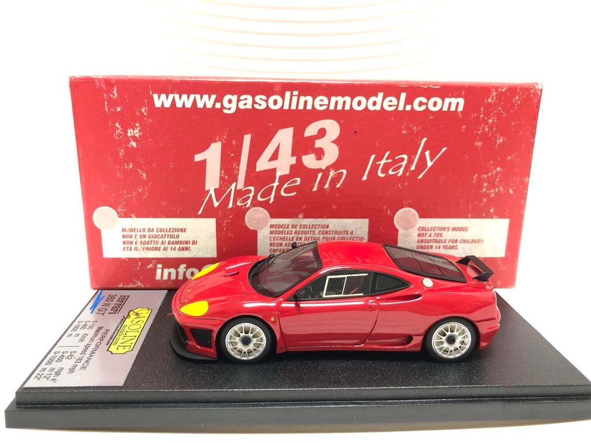 BBR models 1/43 FERRARI 360 MODENA N/GT