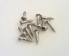 True Custom Shop® Vintage Slot Head Tuner Screws for Fender #3 x 3/8"