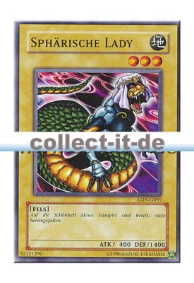 Yugioh - LON-G059 - Sphärische Lady