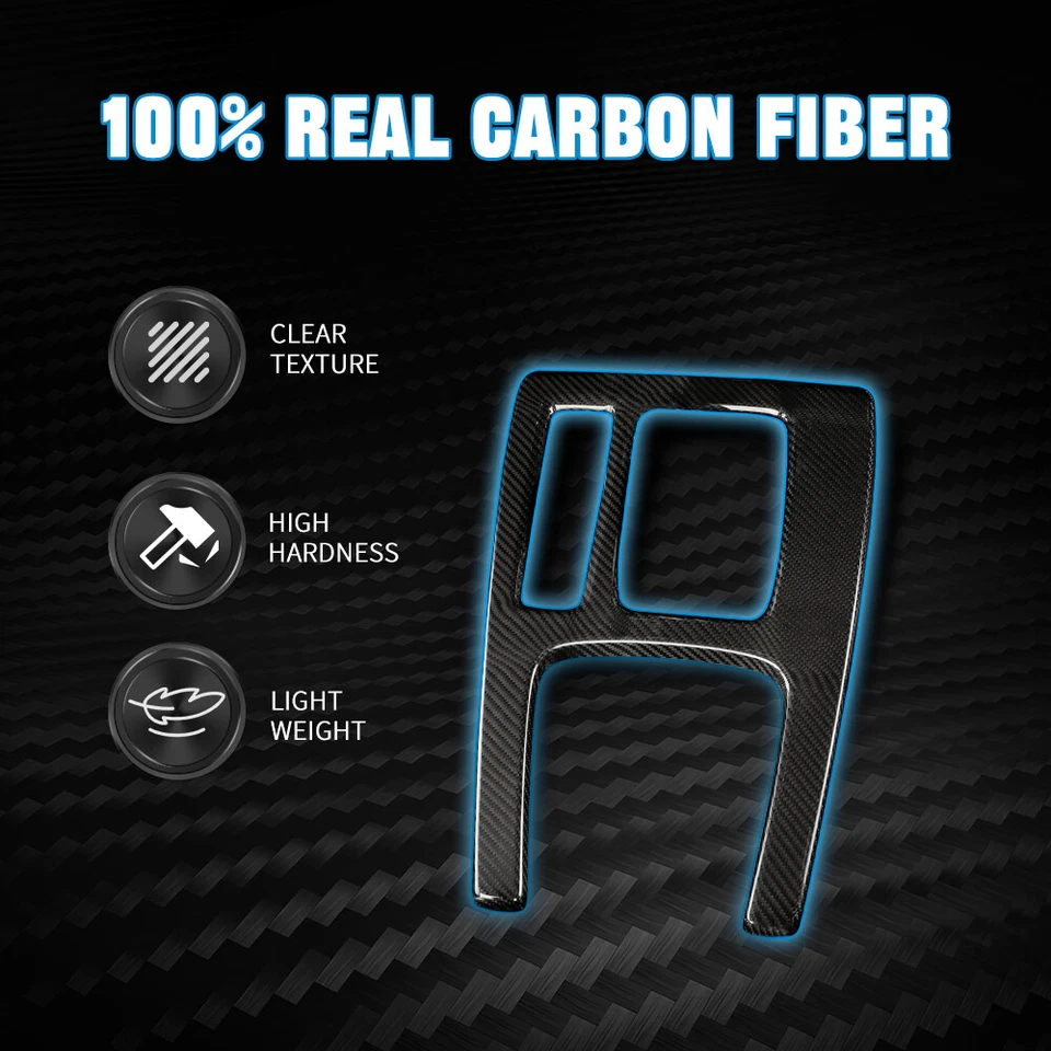 Fundas interiores de fibra de carbono seca para Honda 11th Civic Type R FL5 2023+ Foto 4 de 4